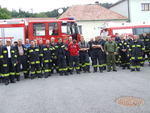 Landesübergreifende Feuerwehrübung