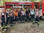 Waldbrand in Kaisersdorf